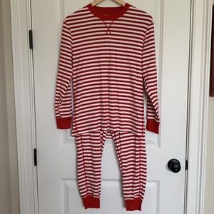 Primary Women’s Striped Pajama Set Red/White M